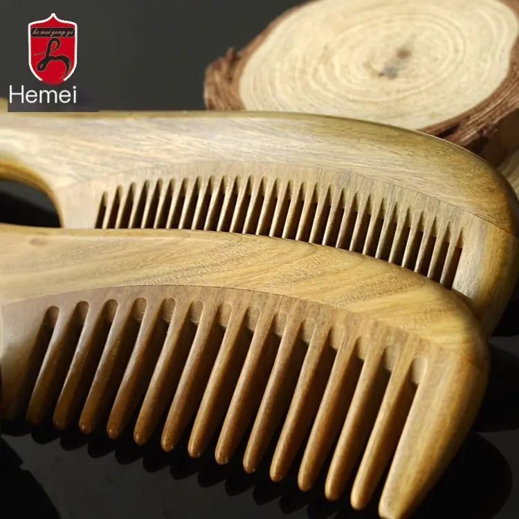 Hair-Growth Stimulating Sandalwood Scalp Comb