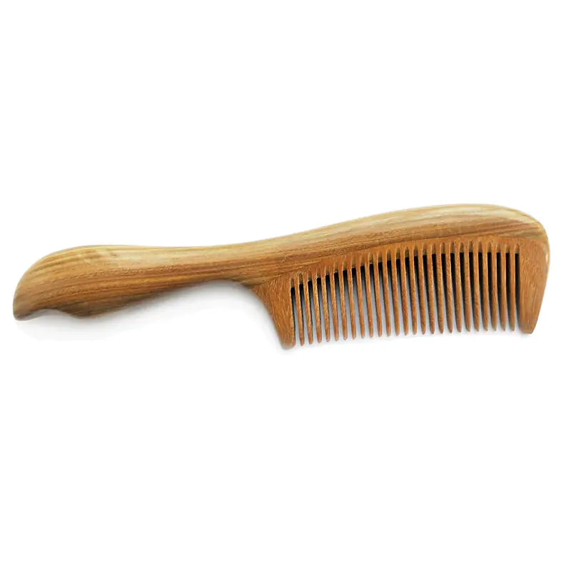 Hair-Growth Stimulating Sandalwood Scalp Comb