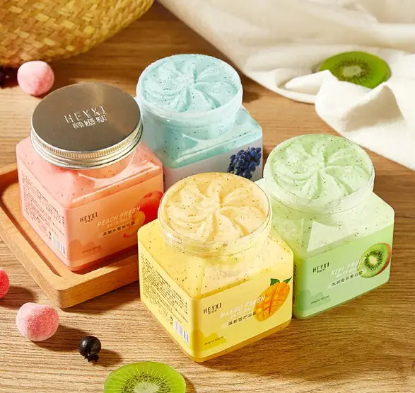 Refreshing Fruit-Scented Body Scrubs