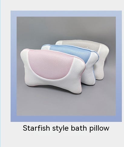 Head-Support Bathtub Pillow